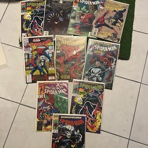 Spider-Man Gold Lot Todd McFarlane 1990 Marvel 11 Issue Lot Spectacular Nm