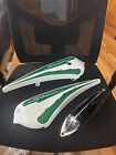 New ListingVintage Schwinn Bicycle Tank NOS Green and White and Light