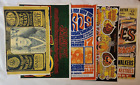 Lot of 5 Vintage Cardstock Concert Posters - Tribal Stomp, Byrds, Beatles More !