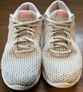 Nike Revolution 4 Gray Pink Women's SIze 6 Sneakers Pure Platinum Running Shoe