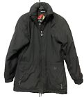 OBERMEYER Ski Jacket Black Thermolite Insulated Full Zip Coat Women’s Size 8