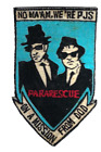 New ListingPATCH  USAF PARARESCUE WE'RE ON A MISSION FROM DOD            PG30