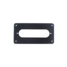 Humbucker to Strat Style Pickup Adapter Ring ,H-S-2 Non-Slanted, 1ply Black