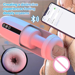 Handsfree Automatic Male Masturbaters Cup Stroker Pocket-Pussy Men Adult Sex Toy