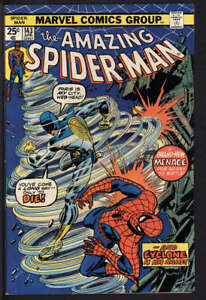 AMAZING SPIDER-MAN #143 8.0 // 1ST APPEARANCE OF CYCLONE 1975