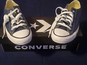 NEW Converse CHUCK TAYLOR ALL STAR Unisex Low Top Shoe NAVY US 6.5 WMNS 4.5 MENS