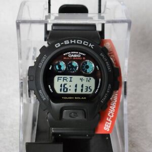 Casio G-Shock GW-6900-1 Black Digital Radio Tough Solar Watch