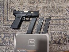 eliteforce/kwc glock 17 combat master airsoft pistol with three extra magazines