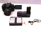Canon EOS Rebel T5i 18.0MP DSLR Camera w/18-55mm Lens +2 batteries & charger