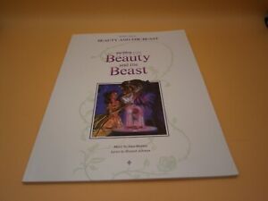 Beauty and the Beast Sheet Music Piano Vocal Guitar Songbook