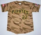 Pittsburgh Pirates Andrew McCutchen #22 Camouflage Baseball Jersey Youth XL