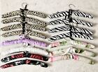 Lot of 15 Satin Padded Lingerie Dress Blouse Clothes Hangers New