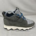 Sorel Kinetic Caribou Women’s Size 7.5 Gray Green Lace Up Boots