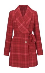 NWOT  Cabi EVITA Coat Jacket LARGE L Fall 2022 Style #4295 Red New