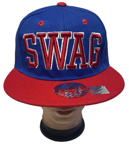 SWAG Hip-Hop 3D Embroidered Snapback Cap Adjustable Baseball Hats LOT 1-12pcs