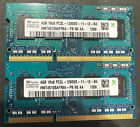 New ListingSK Hynix 8GB (2x4GB) 1Rx8 PC3L-12800 DDR3-1600MHz Laptop Memory HMT451S6AFR8A-PB