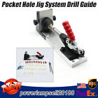 Pocket Hole Jig Drill Guide Master Kit Joinery Woodworking Screw Drill Tools
