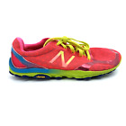 Women’s 8.5 B New Balance Minimus Running Shoes Red Green WR20PG2 Lace Up USA