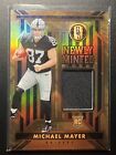 2023 Gold Standard Michael Mayer RC Rookie Newly Minted Jersey /399 Raiders