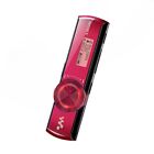 Red Sony MP3 NWZ-B173F Protable Music Player 4GB Walkman USB MP3 Player US