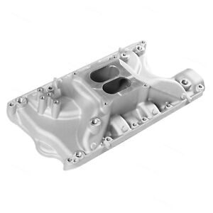 Aluminum Dual Plane Intake Manifold for Ford Small Block Windsor V8 5.8L 351W