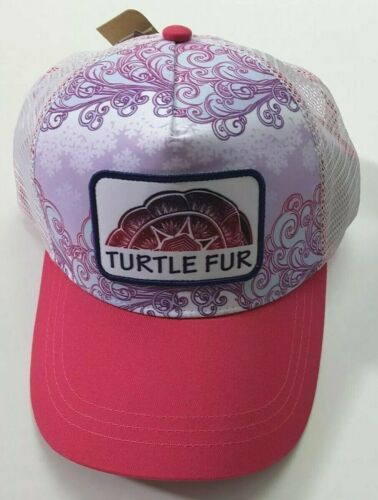 Turtle Fur Drifter Trucker Hat Pink