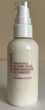 Josie Maran Argan Milk Clean Skin Niacinamide Cleanser, Unscented, 4 Oz, NWOB