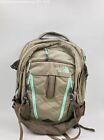 THE NORTH FACE BACKPACK GREY & MINT COLOR