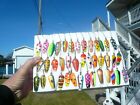 LOT OF 40 WALLEYE TROLLING SPOONS SOME BEAUTYS HOT COLORS USA CHEAP!!
