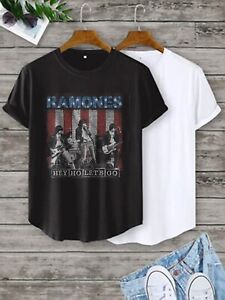 Hey Ho Lets Go The Anthology Album by Ramones Band Vintage 90s  Shirt