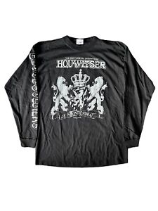 Vintage Houwitser death metal band shirt Large black Long Sleeve 90s Suffocation