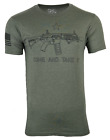 Howitzer Style Men's T-shirt Never Military Grunt