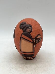 Native American Hopi Pottery Egg shape Carla Nampeyo