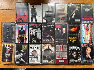rare rap cassette lot Bay Area rap Andre Nickatina spice 1 e40 Tupac spm