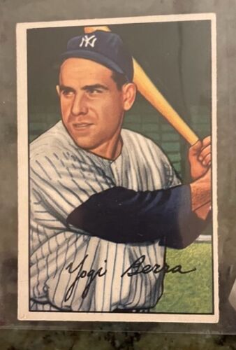 1952 Bowman Baseball SGC 4 #1 Yogi Berra Centered (JB4557)