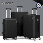 3 Piece Business Luggage Set Suitcase Hardshell Spinner Lightweight W/ TSA Lock