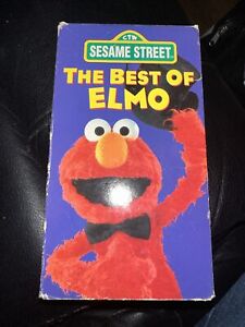 Sesame Street The Best of Elmo VHS Tape 1994