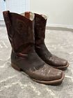 JB Dillon Reserve Pathfinder Lizard Cowboy Boots Size 11.5 EE