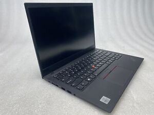 Lenovo ThinkPad X1 Carbon Laptop Core i7-10510U 1.8GHz 16GB RAM 256GB HDD NO OS