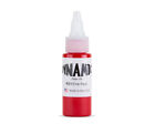 DYNAMIC FIRE RED 1-oz Tattoo Ink Brite Vibrant & Dark Color Supply