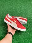 Puma Suede Classic High Risk Mens Casual Shoes Red White 352634-65 NEW Multi Sz