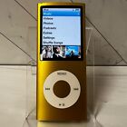 Used Apple iPod Nano A1285 4th Gen 8GB Yellow Preloaded w/Songs #101