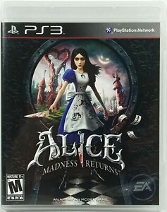 Alice: Madness Returns (Sony PlayStation 3, 2011) PS2 CIB Complete Insert TESTED