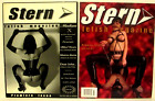 STERN latex fetish photography magazine lot of 2 Premiere issue