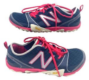 New Balance 10v3 Minimus Trail Running Shoes navy blue pink womens Size 10
