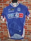 Francaise Des Jeux Fdj BTWIN Bike Cycling Jersey Maillot Shirt Cyclism Size S