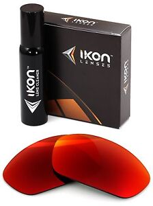 Polarized IKON Replacement Lenses For Oakley X-Metal Juliet +Red Mirror