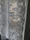 Vintage Lace French Chateau Curtain Curtains Panels Drapes Textiles