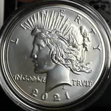 2021 Peace Silver Dollar Philadelphia US Mint Packaging & COA 21XH Mint #1