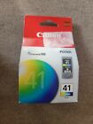 Genuine - Canon Pixma 41 Color Ink Cartridge CL-41 FREE USA SHIPPING NEW Sealed